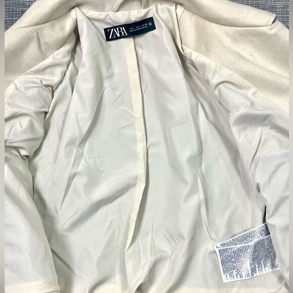 Zara Moto Faux Suede Moto Jacket - Picture 12 of 16